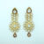 Zircon Kundan Earrings Tika