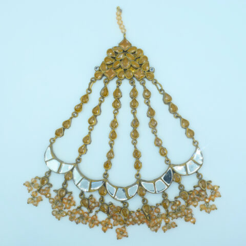 Champagne Zircon Jhumar