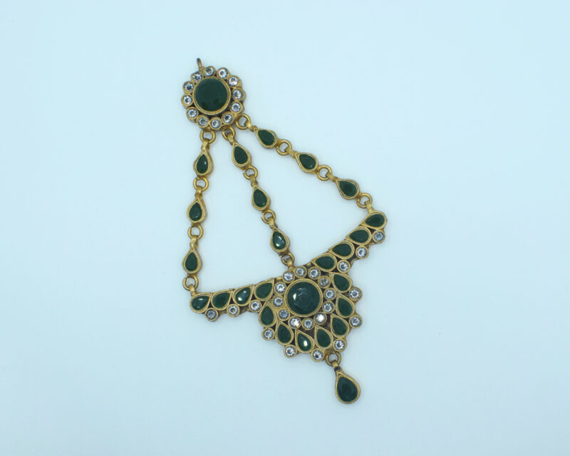 Emerald Zircon Jhumar