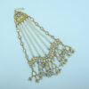 Pearl Zircon Kundan Jhumar
