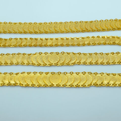 Coin Bracelets – 24K Gold Plated Traditional Jewelry