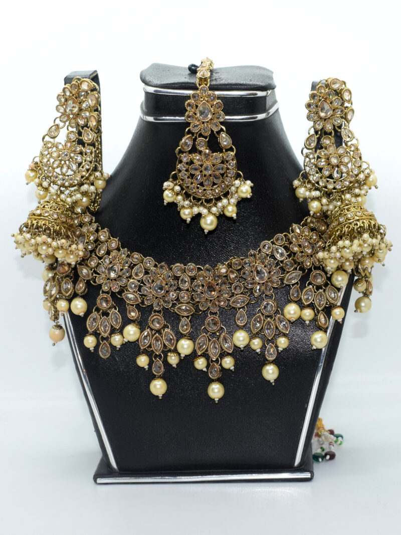 polki kundan bridal set