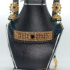24K Gold Plated Polki Necklace Set
